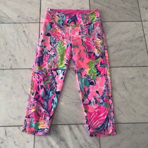 Lilly Pulitzer Gumbo Limbo Luxletic Leggings -Sz M